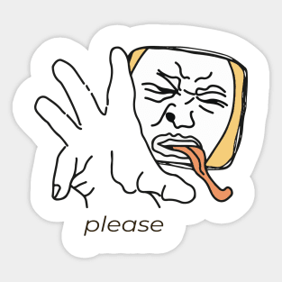 please Sticker